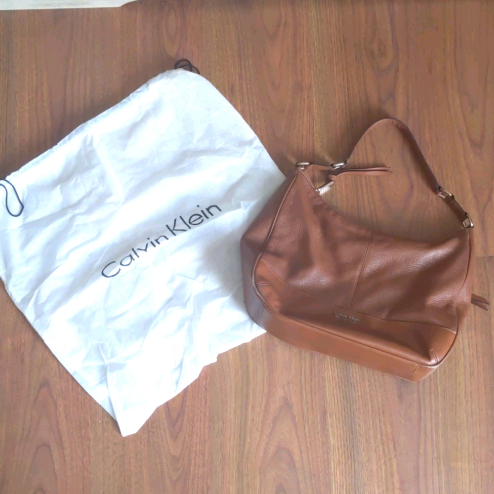 Calvin Klein Brown Shoulder Bag (free with any purchase!)